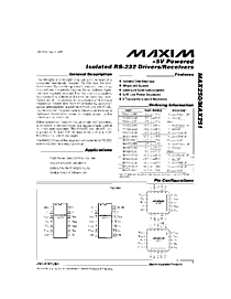 DataSheet MAX250M pdf