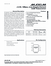 DataSheet MAX3051 pdf