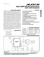 DataSheet MAX3157 pdf