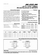 DataSheet MAX3183E pdf