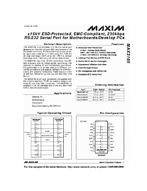 DataSheet MAX3185E pdf