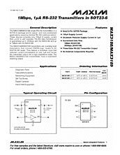 DataSheet MAX3188E pdf