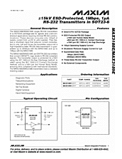 DataSheet MAX3189EE pdf