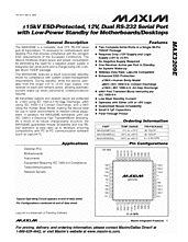 DataSheet MAX3209EC pdf