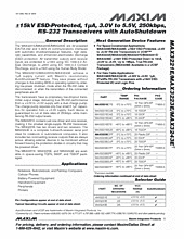 DataSheet MAX3243EC pdf