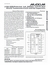 DataSheet MAX3233EE pdf