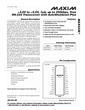 DataSheet MAX3238E pdf