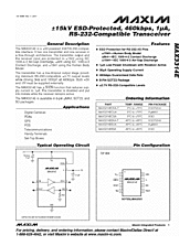 DataSheet MAX3314EC pdf