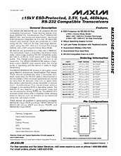 DataSheet MAX3318EE pdf