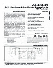 DataSheet MAX3362 pdf