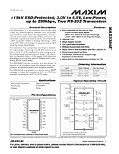 DataSheet MAX3384EE pdf