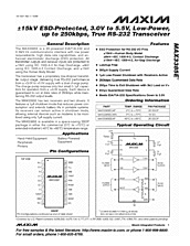 DataSheet MAX3385EC pdf