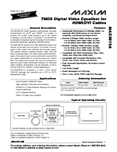 DataSheet MAX3815A pdf