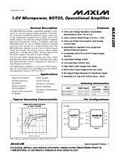 DataSheet MAX4289 pdf