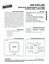 DataSheet MAX4885E pdf