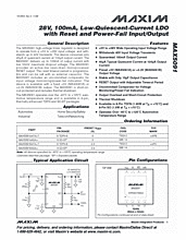 DataSheet MAX5091A pdf