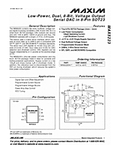 DataSheet MAX5223 pdf