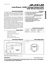 DataSheet MAX5302 pdf