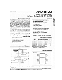 DataSheet MAX532A pdf