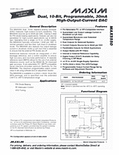 DataSheet MAX5550 pdf