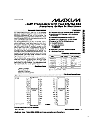 DataSheet MAX560C pdf