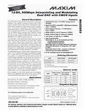 DataSheet MAX5893 pdf