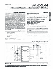 DataSheet MAX6622 pdf