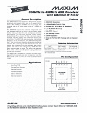 DataSheet MAX7036 pdf