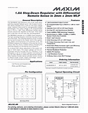 DataSheet MAX8649 pdf