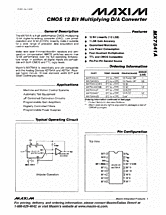 DataSheet MX7541A pdf