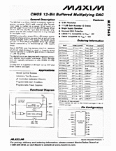 DataSheet MX7545 pdf