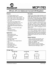 DataSheet MCP1703-1502 pdf