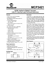 DataSheet MCP3421 pdf