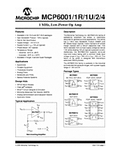 DataSheet MCP6004 pdf