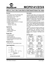 DataSheet MCP6144 pdf