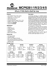 DataSheet MCP6283 pdf