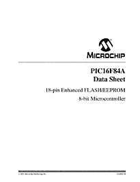 DataSheet PIC16F84A pdf