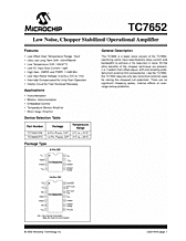 DataSheet TC7652 pdf