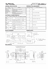 DataSheet MTC-0802X pdf