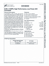 DataSheet ADC083000 pdf