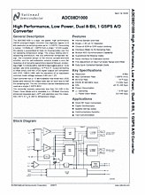 DataSheet ADC08D1000 pdf