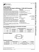 DataSheet ADC102S051 pdf