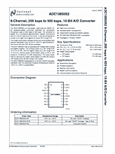 DataSheet ADC108S052 pdf