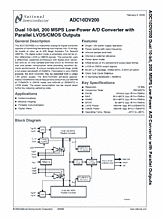 DataSheet ADC10DV200 pdf