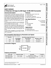 DataSheet ADC122S021 pdf