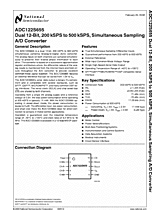 DataSheet ADC122S655 pdf