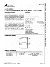 DataSheet ADC128S052 pdf