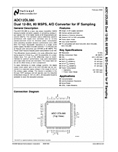 DataSheet ADC12DL080 pdf