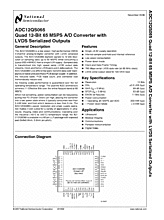 DataSheet ADC12QS065 pdf