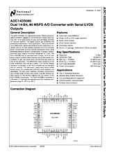 DataSheet ADC14DS080 pdf